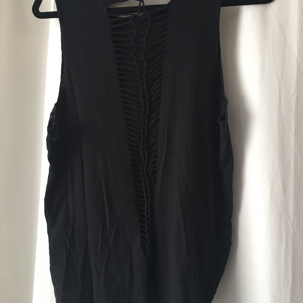 Black Vans Women’s Muscle Tee